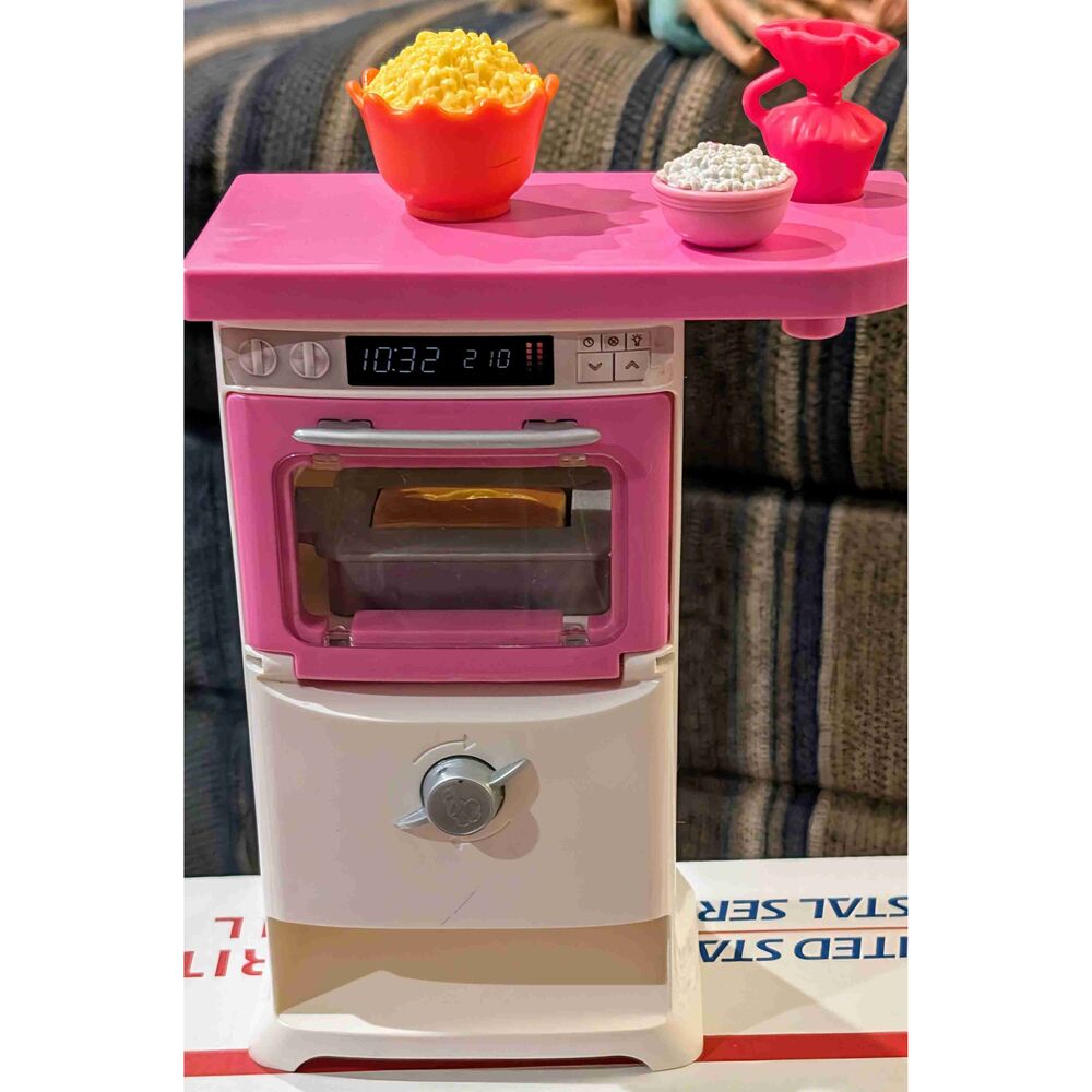 Barbie Stove Counter Toy Oven Pink Chef Play Food Accessories 2016